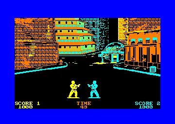 Duel (F) (1986) screen shot game playing